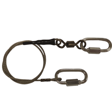 1000# dredge connector cable - Condition:New / Dredge Fishing / Fish Razor. New, stronger connector cable.